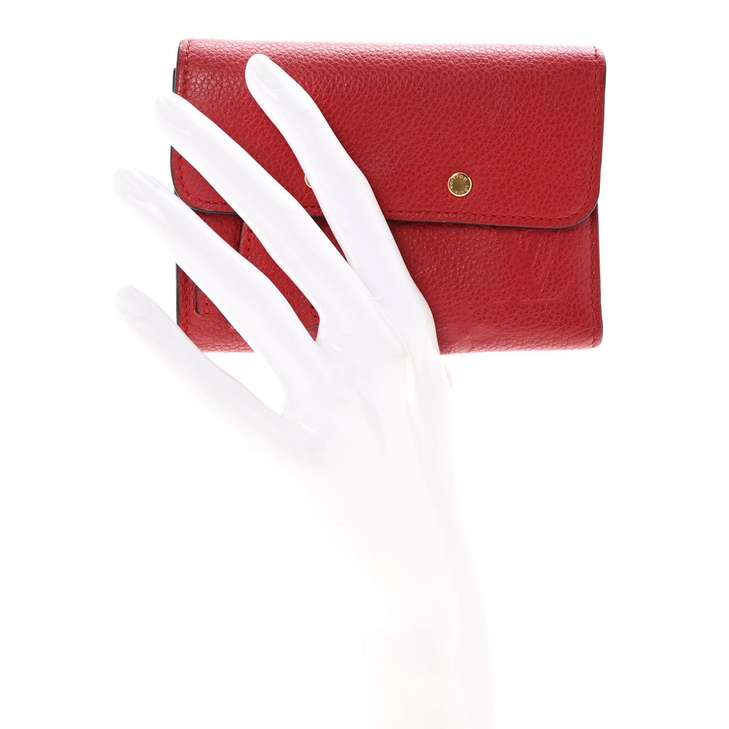 Empreinte Pont-Neuf Compact Wallet Cherry