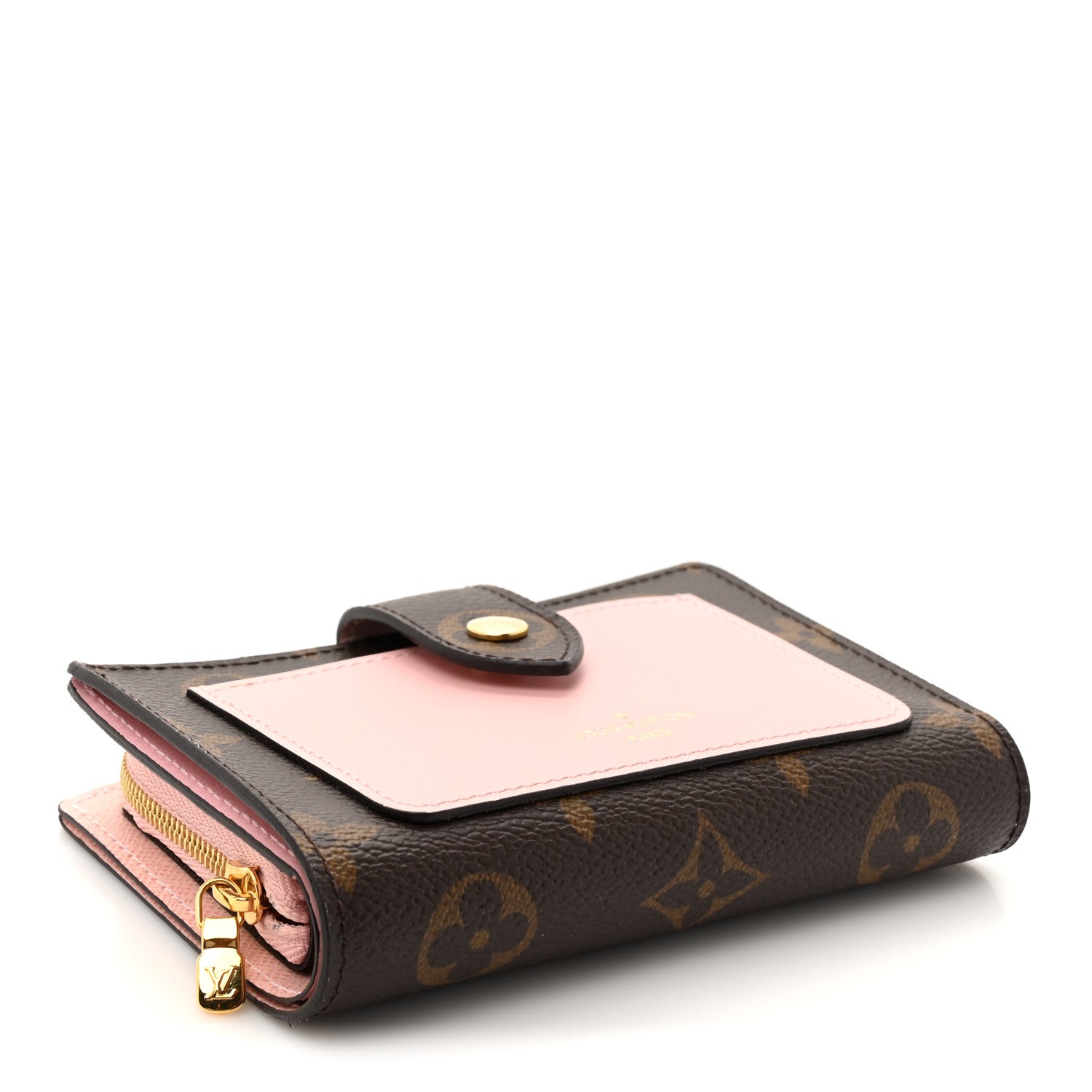 Monogram Juliette Wallet Rose Ballerine