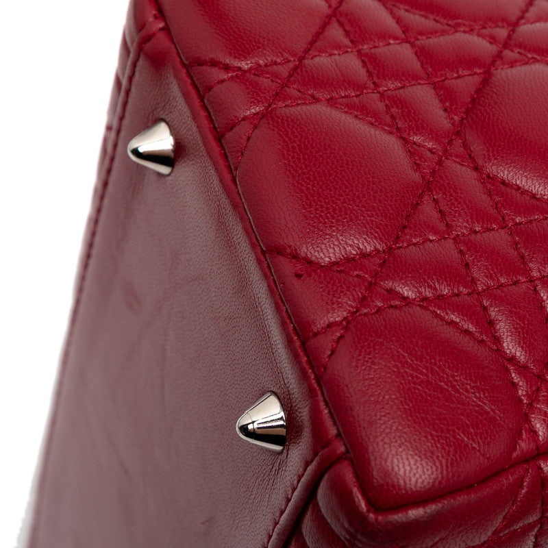 Dior Lady Dior Cannage Leather 2way Bag