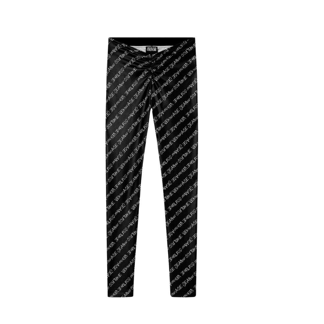 Versace Jeans Couture 'Monogram' Leggings - Women's 36