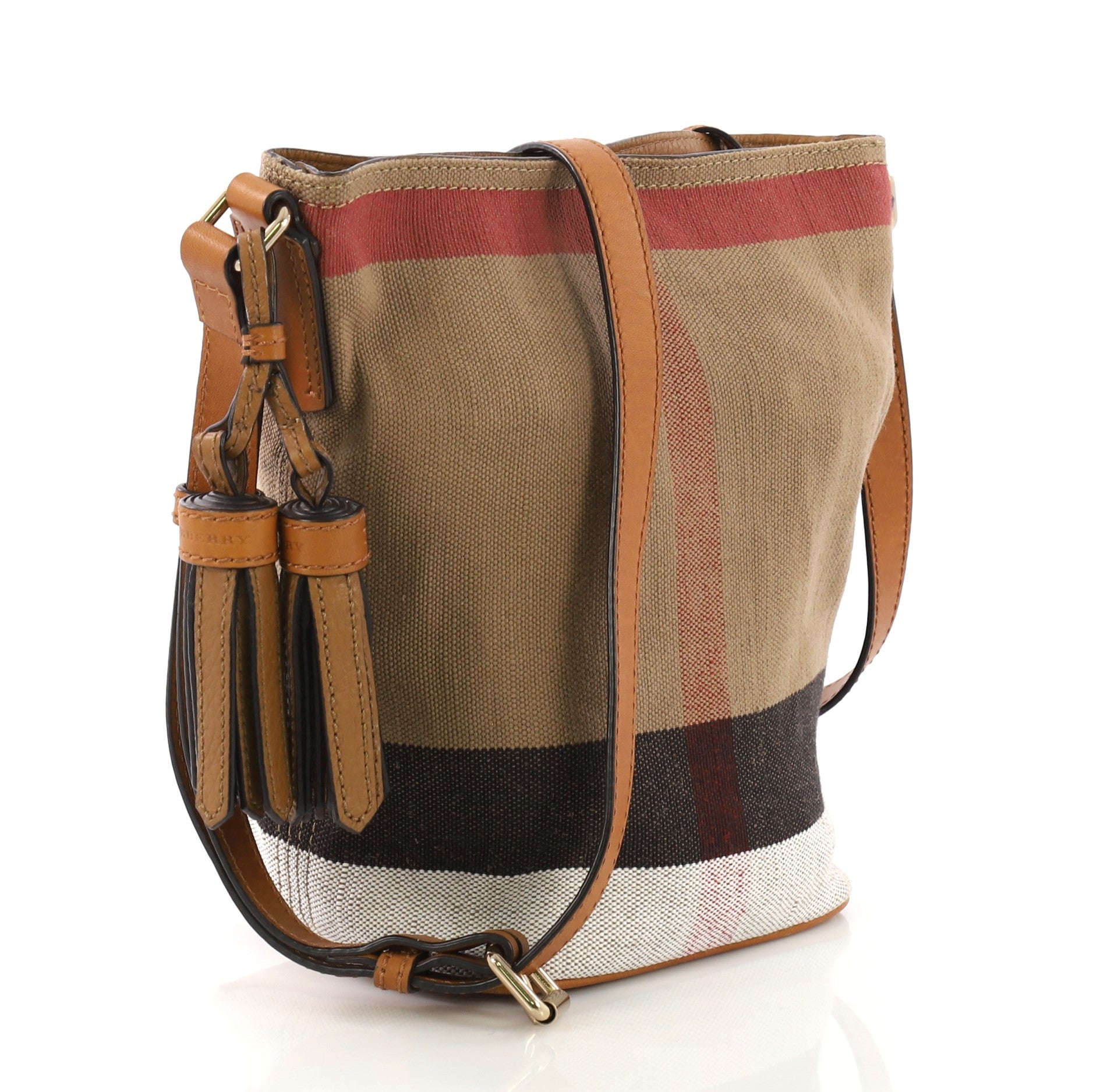 Ashby Handbag House Check Canvas Mini