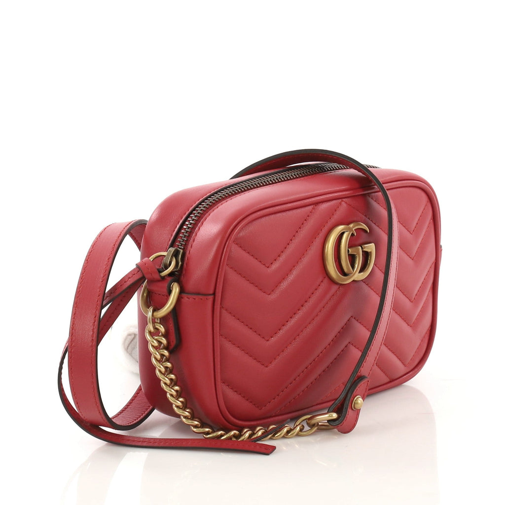 GG Marmont Shoulder Bag Matelasse Leather Mini
