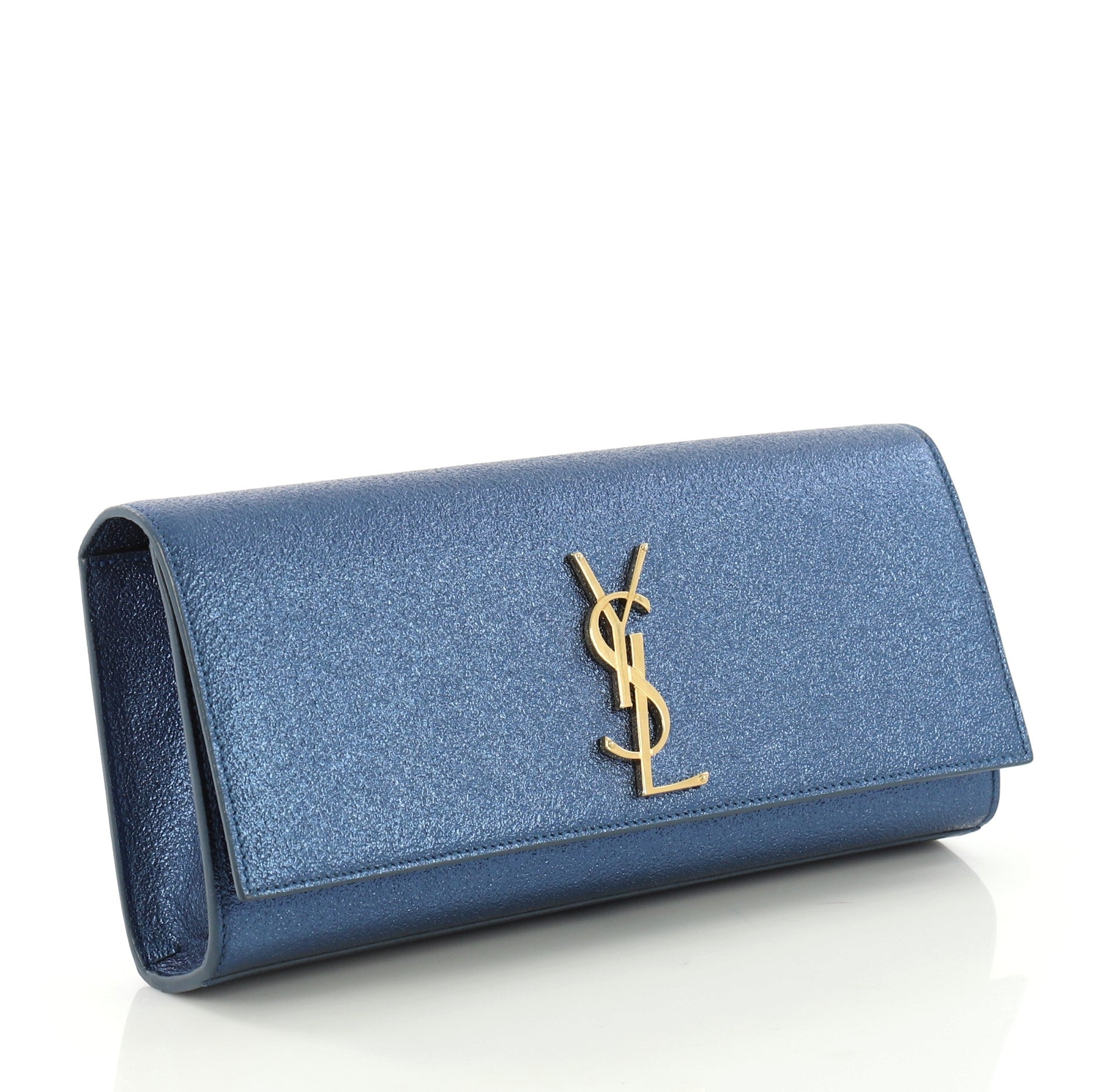 Classic Monogram Clutch Leather Long