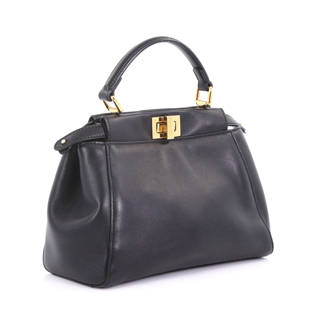 Peekaboo Handbag Leather Mini