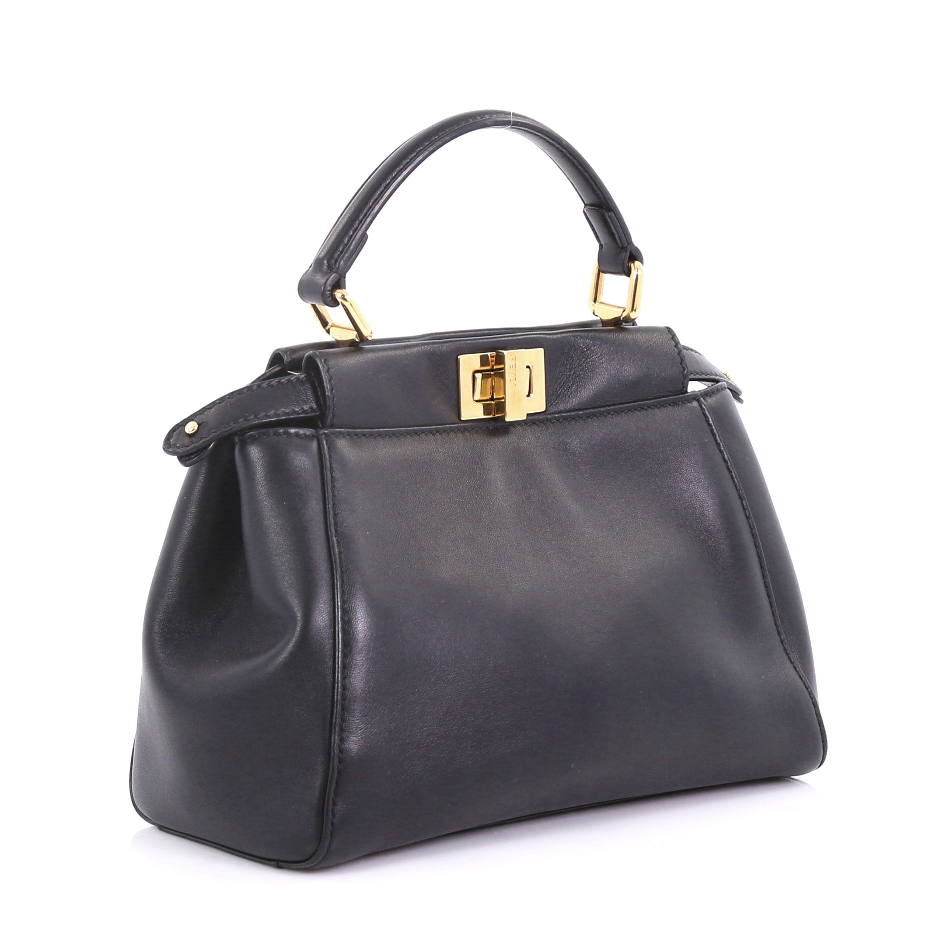 Peekaboo Handbag Leather Mini