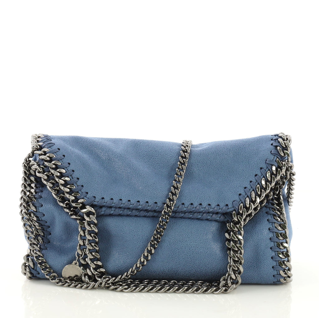Falabella Fold Over Crossbody Bag Shaggy Deer Mini