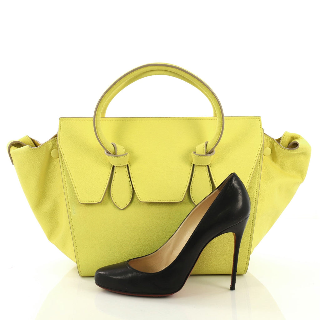 Tie Knot Tote Grainy Leather Mini