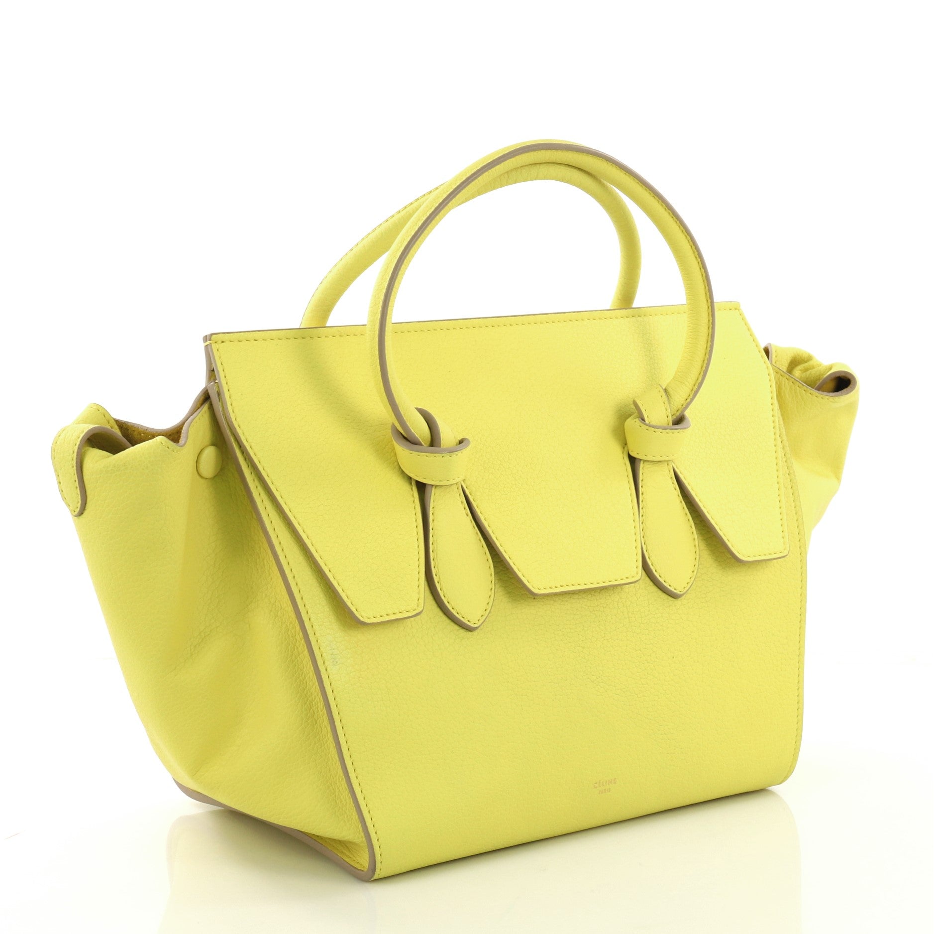 Tie Knot Tote Grainy Leather Mini