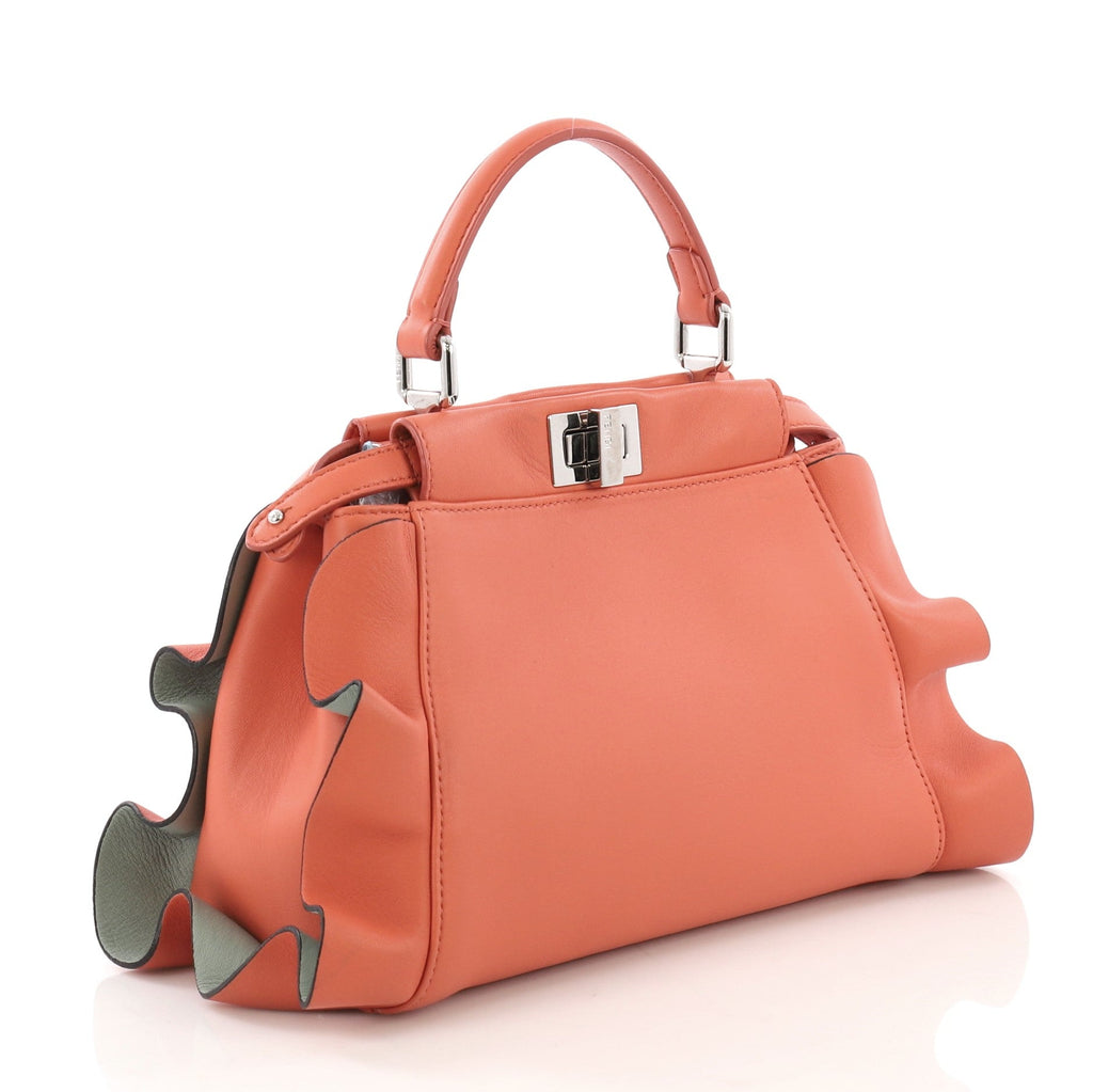 Peekaboo Wave Handbag Leather Mini