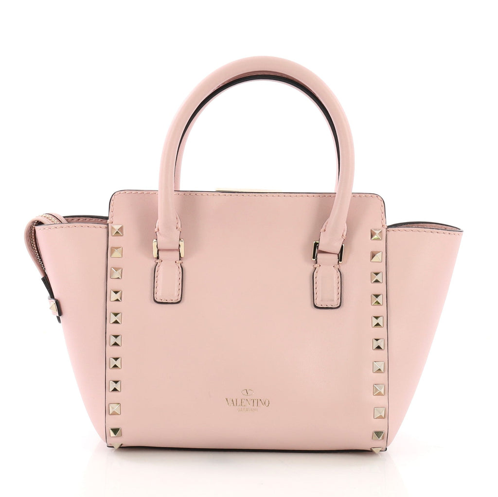 Rockstud Tote Rigid Leather Mini