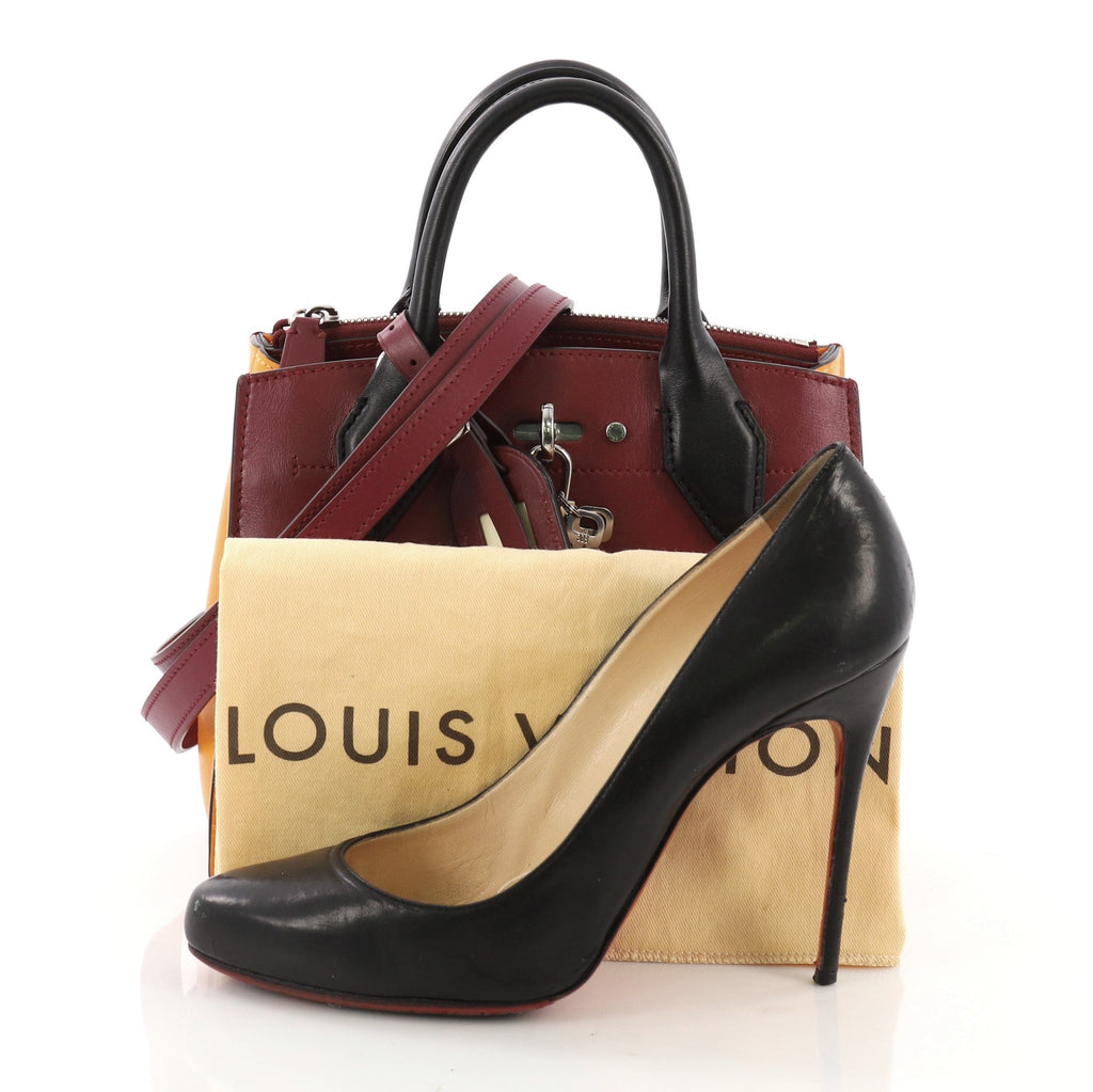 City Steamer Handbag Leather Mini