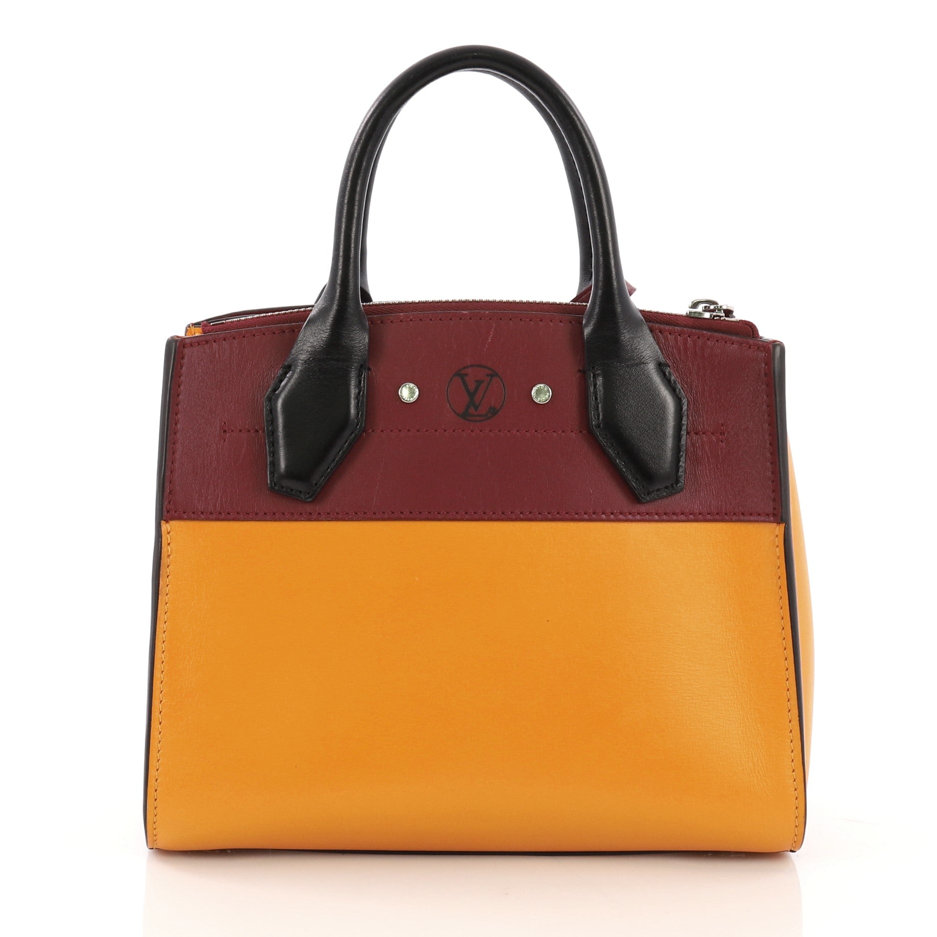 City Steamer Handbag Leather Mini
