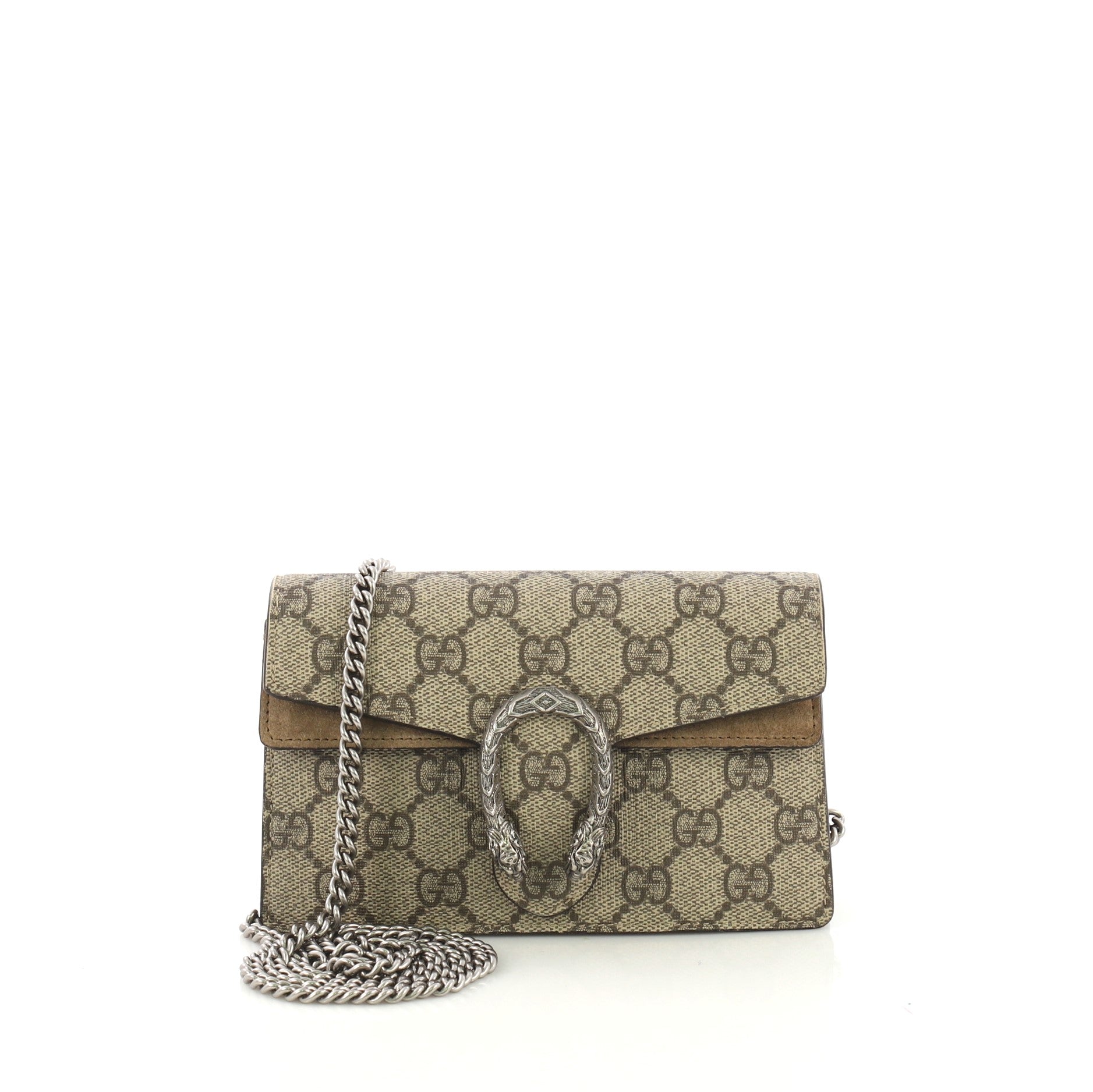 Dionysus Handbag GG Coated Canvas Super Mini