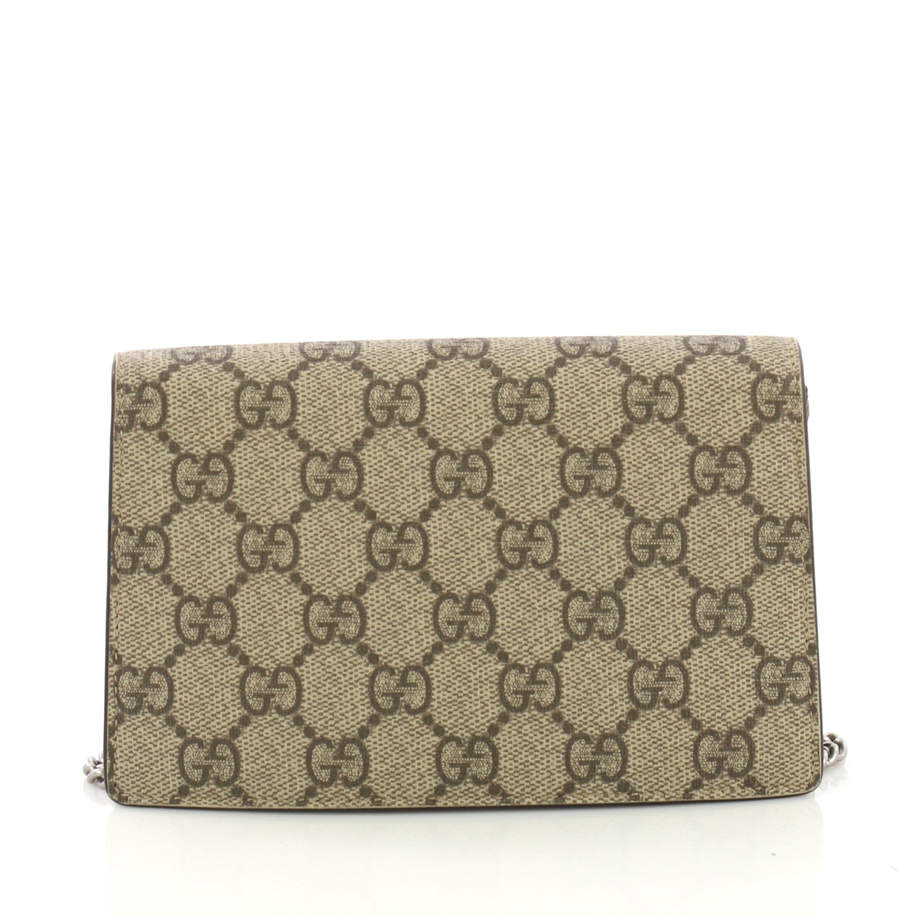 Dionysus Handbag GG Coated Canvas Super Mini
