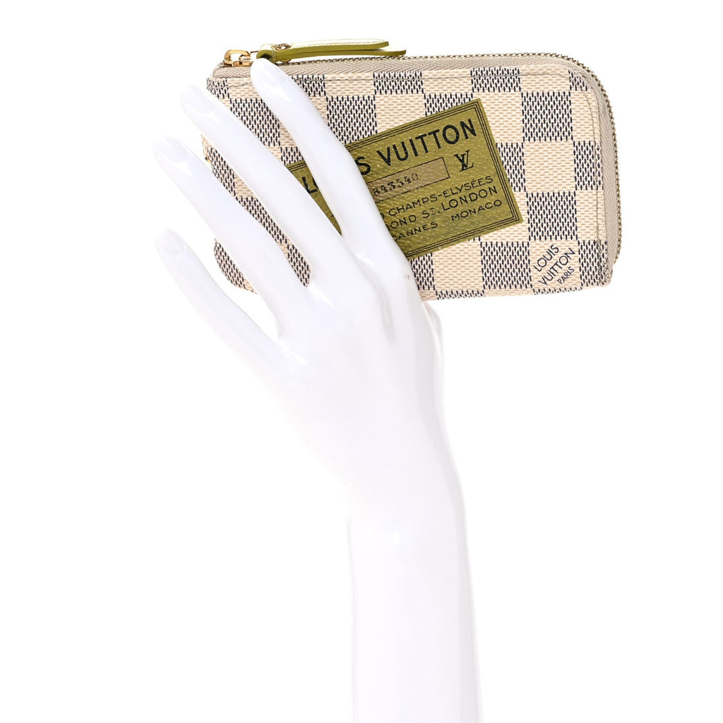 Damier Azur Complice Trunks and Bags Key Pouch