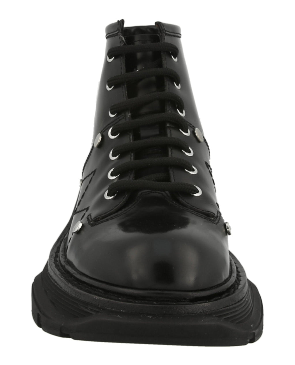 Leather Ankle Combat Boots