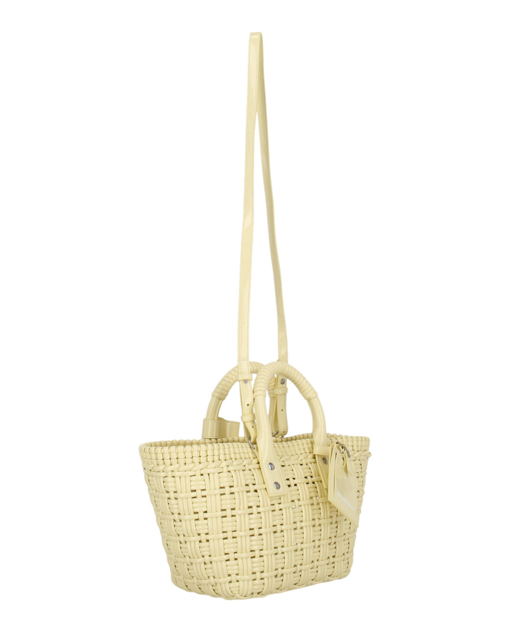 Bistro Panier Bag Woven Faux Leather Small