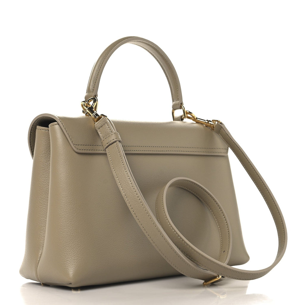 Supple Calfskin Medium Nino Cappuccino