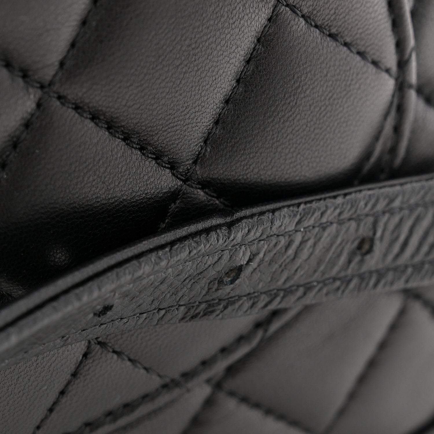 Lambskin Quilted Large Urban Spirit Backpack Black
