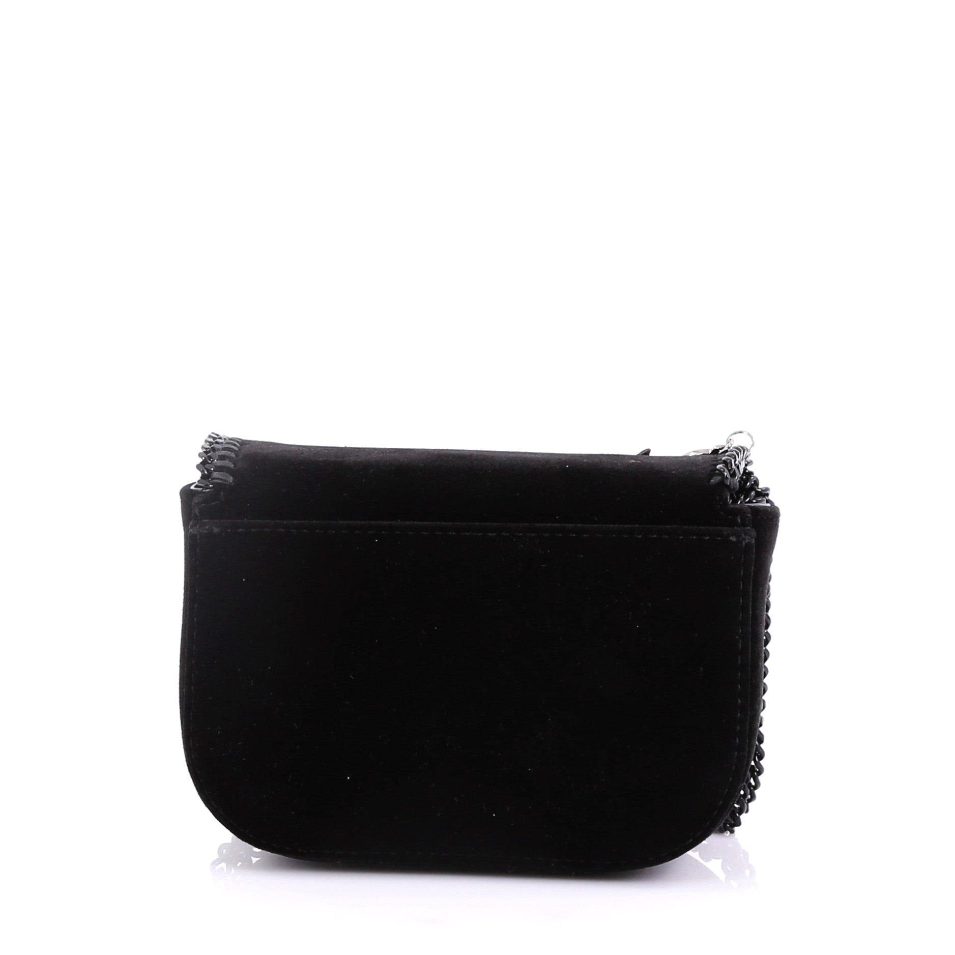 Falabella Box Crossbody Bag Patchwork Velvet Mini