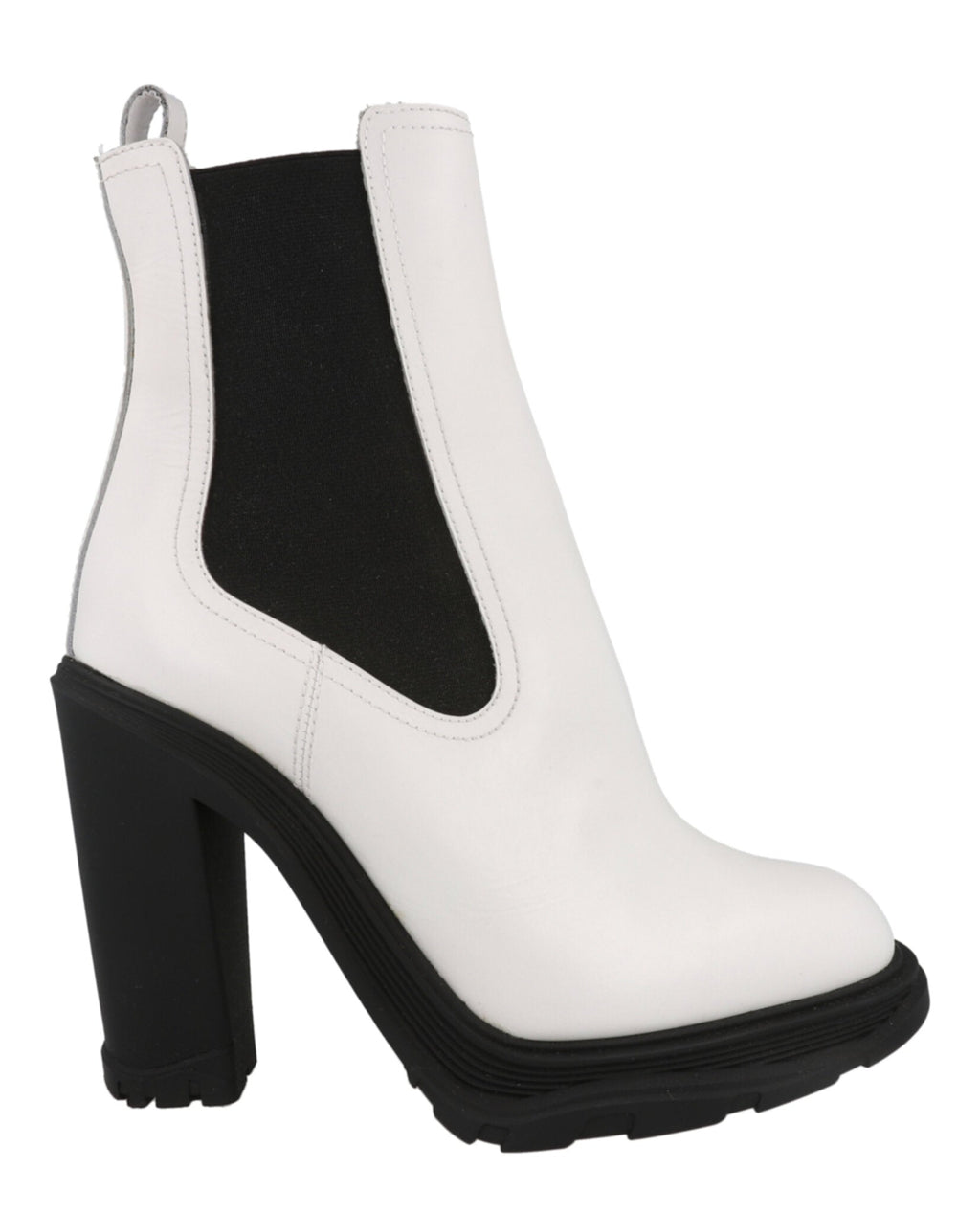 Leather Heeled Chelsea Boots