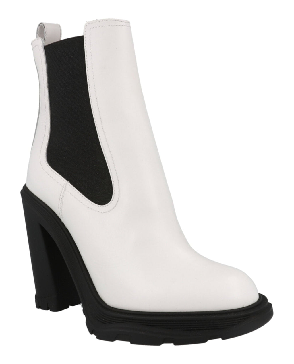 Leather Heeled Chelsea Boots