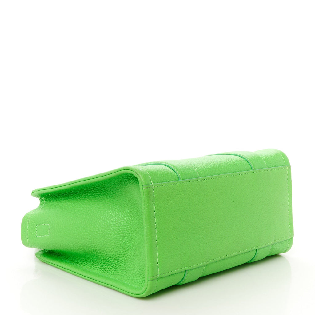 Grained Calfskin Small The Tote Bag Apple