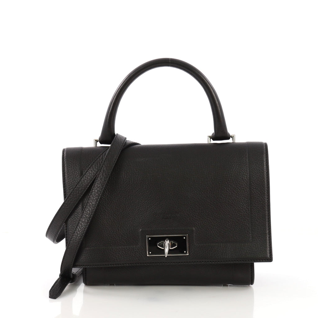 Shark Convertible Satchel Leather Mini