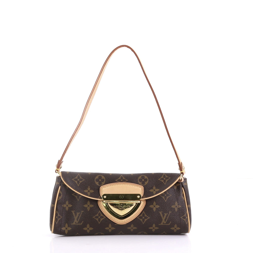 Beverly Clutch Monogram Canvas
