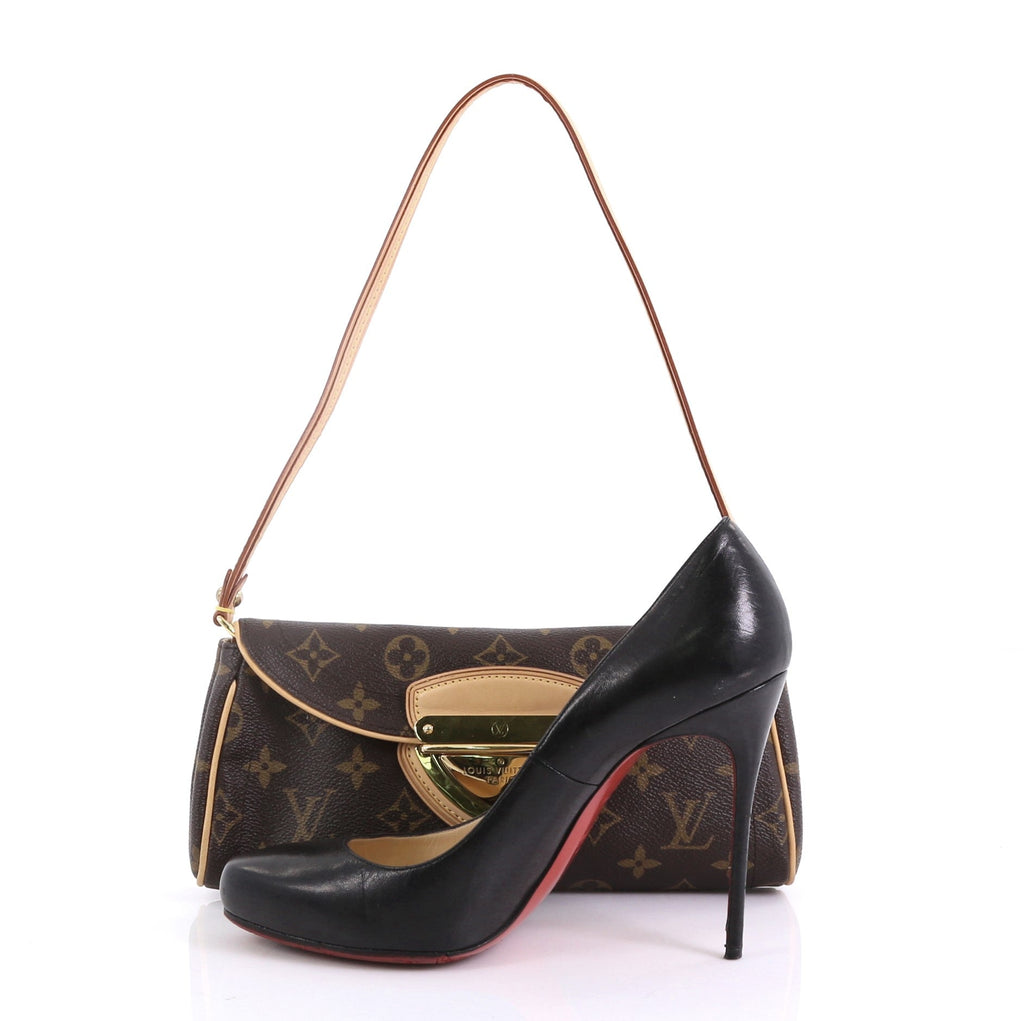 Beverly Clutch Monogram Canvas