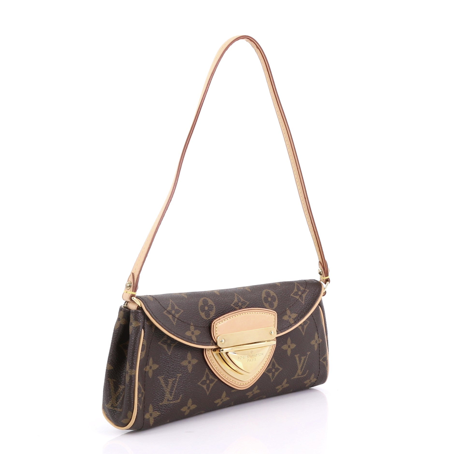 Beverly Clutch Monogram Canvas
