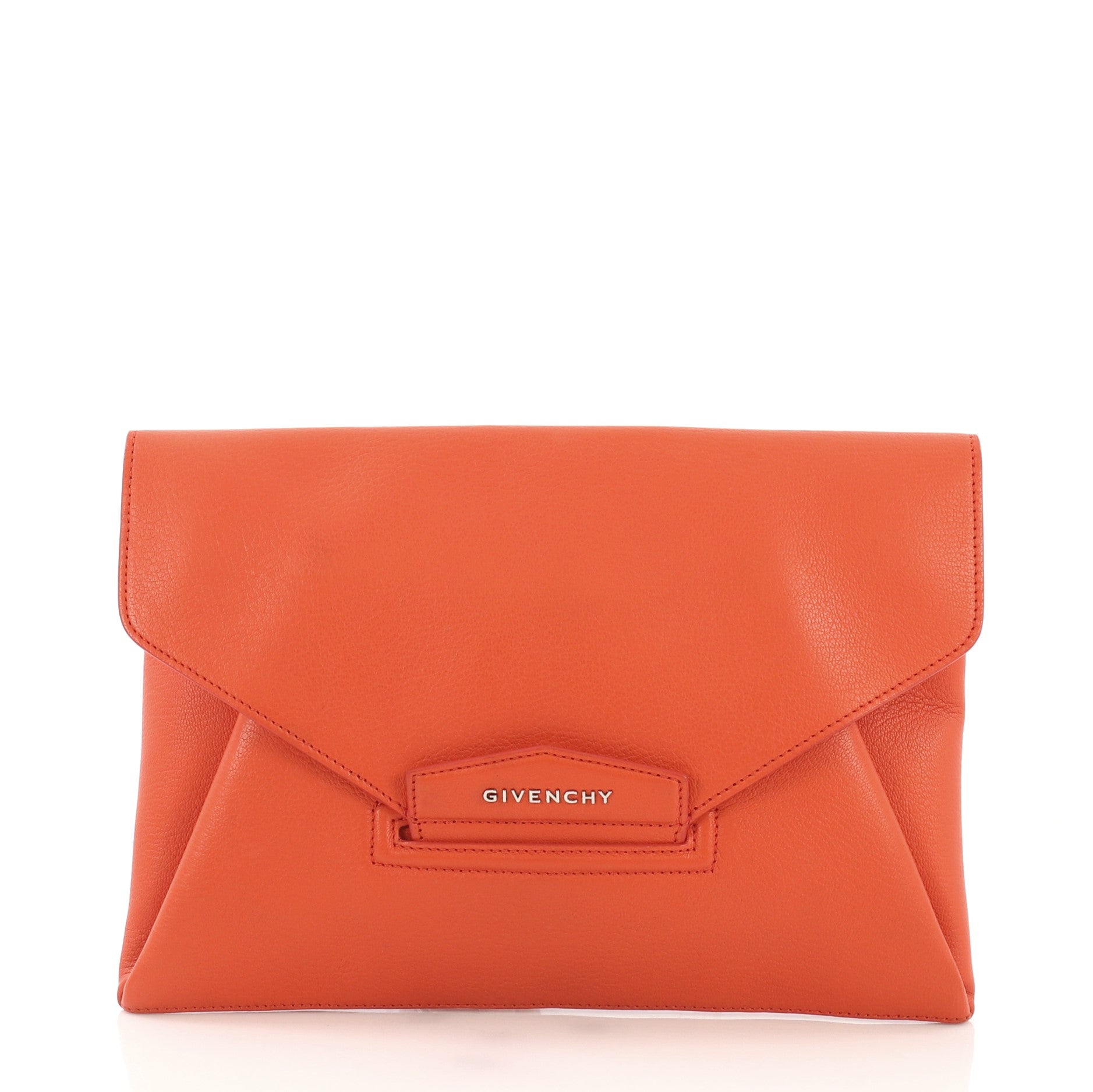 Antigona Envelope Clutch Leather Medium