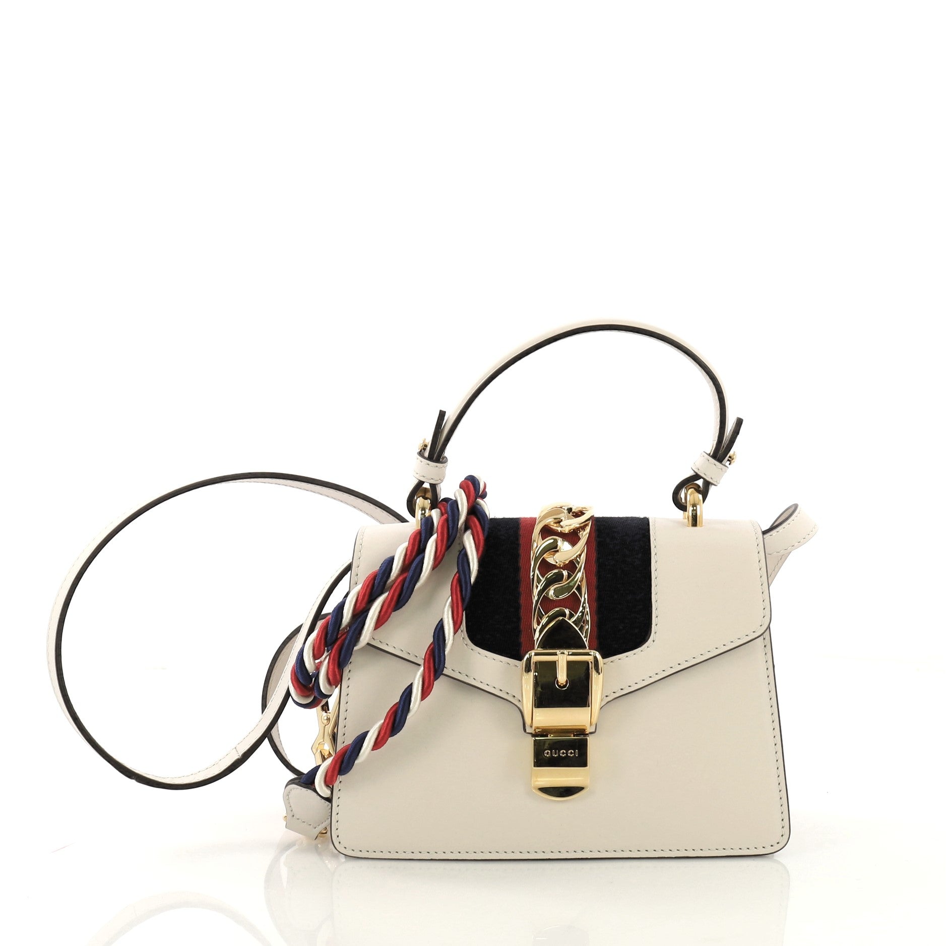 Sylvie Top Handle Bag Leather Mini