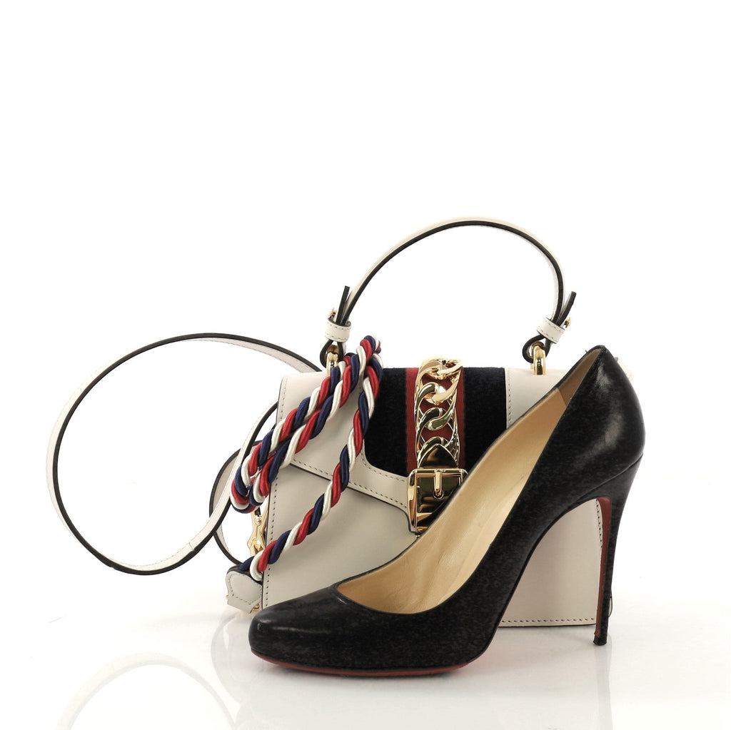 Sylvie Top Handle Bag Leather Mini