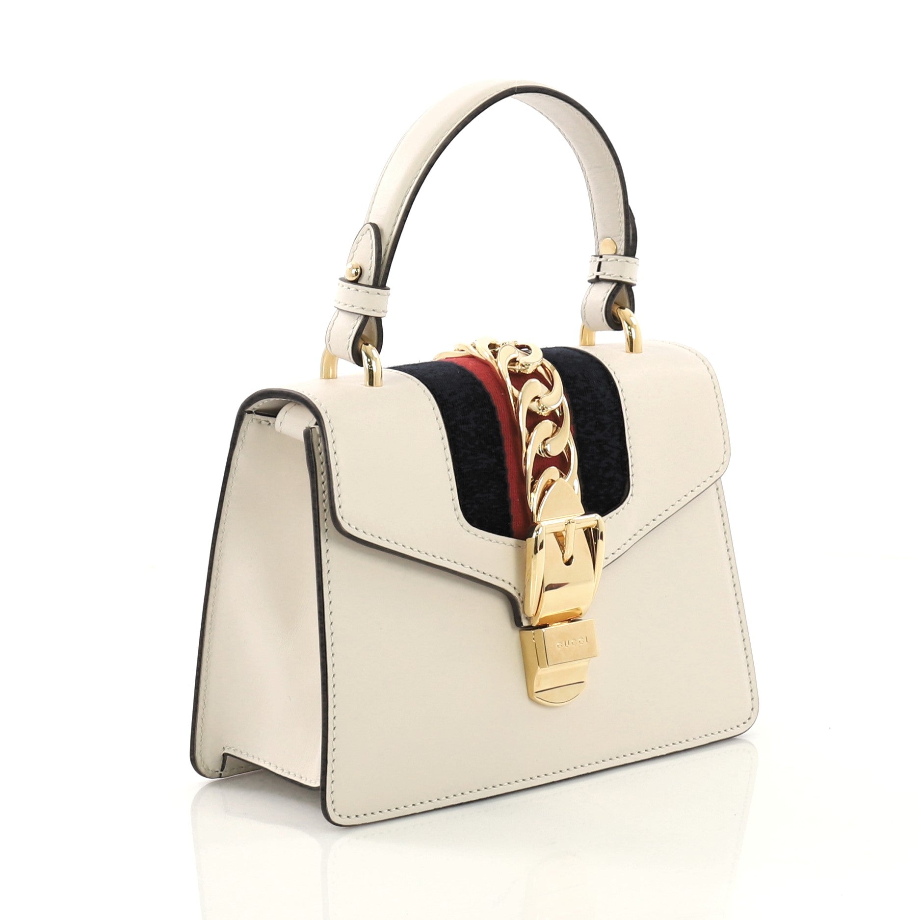 Sylvie Top Handle Bag Leather Mini
