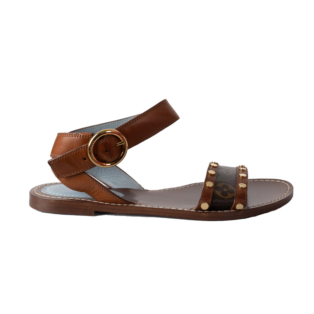 Women's Louis Vuitton Passenger Flat Sandals - '20s