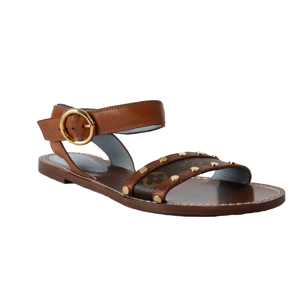 Women's Louis Vuitton Passenger Flat Sandals - '20s