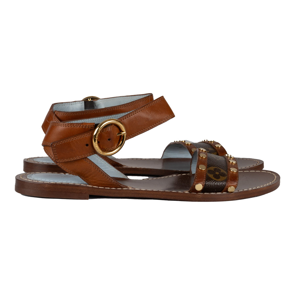 Women's Louis Vuitton Passenger Flat Sandals - '20s