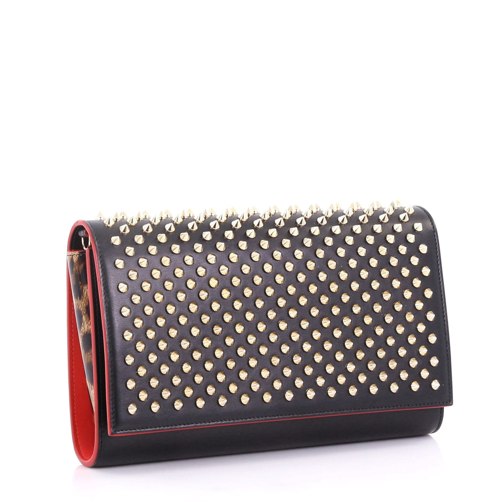 Paloma Clutch Spiked Leather