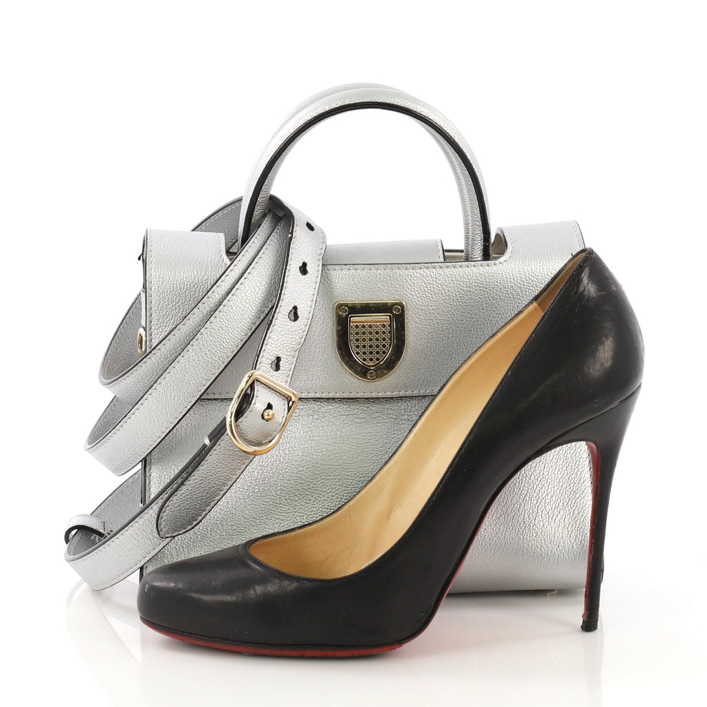 Diorever Handbag Leather Mini