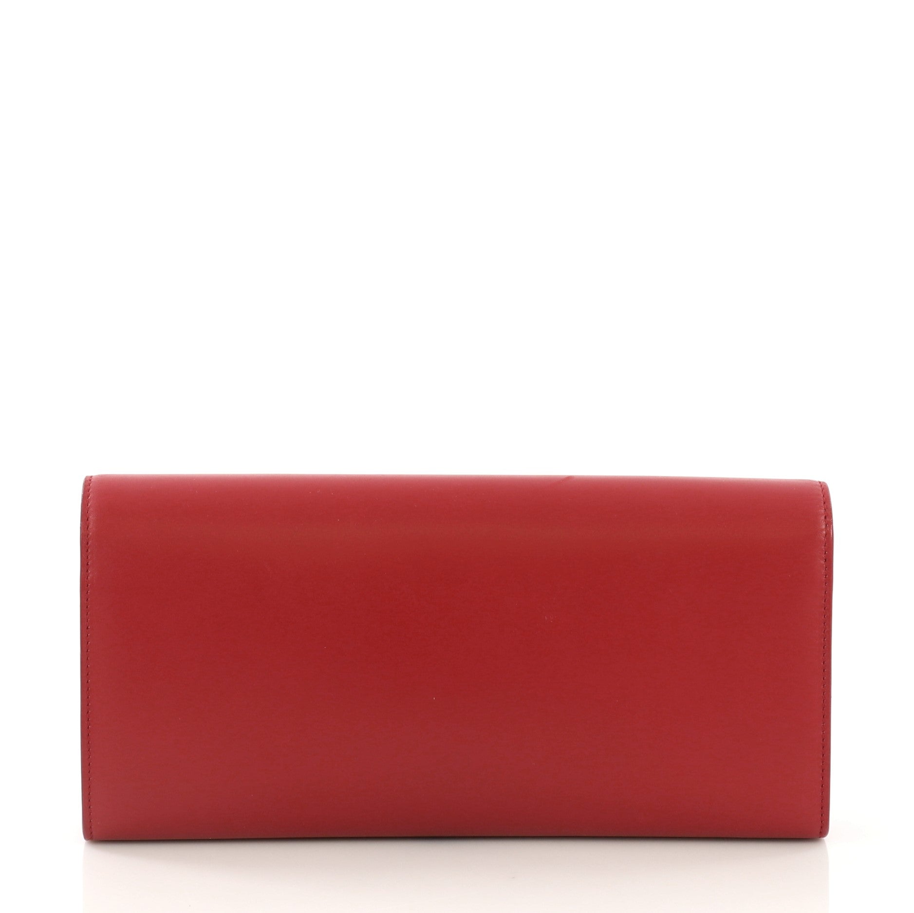 Classic Monogram Clutch Leather Long