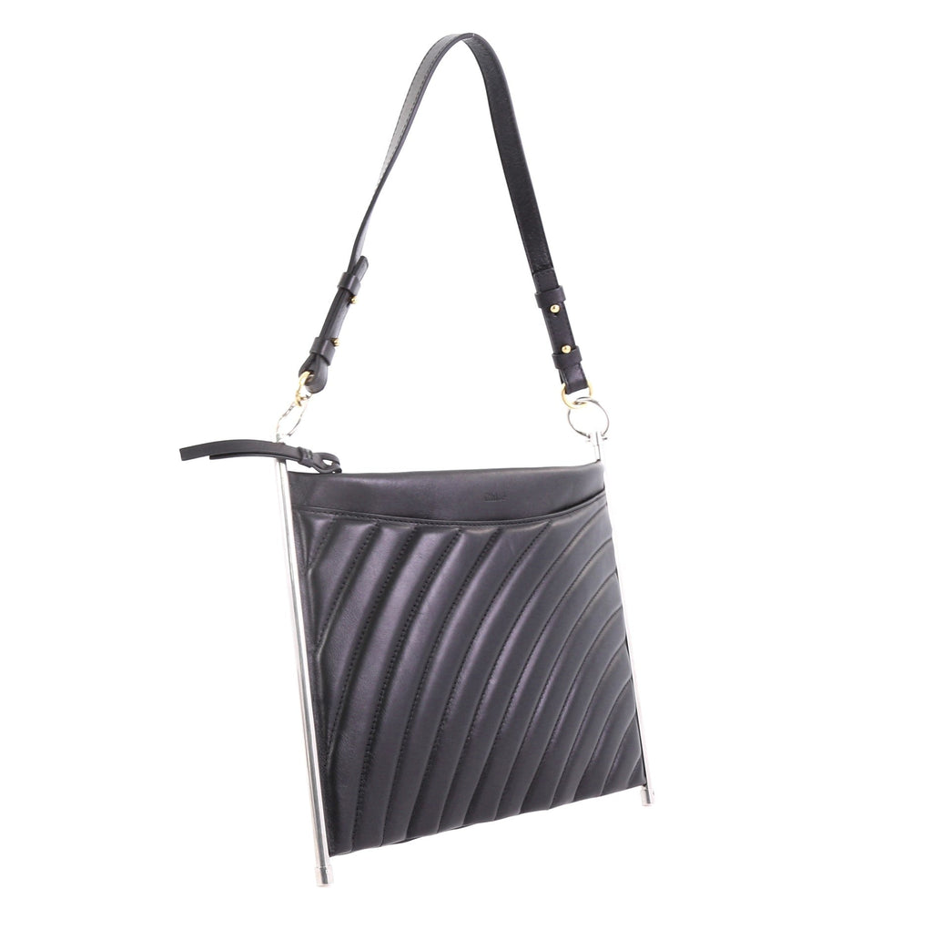 Roy Clutch Quilted Leather Medium