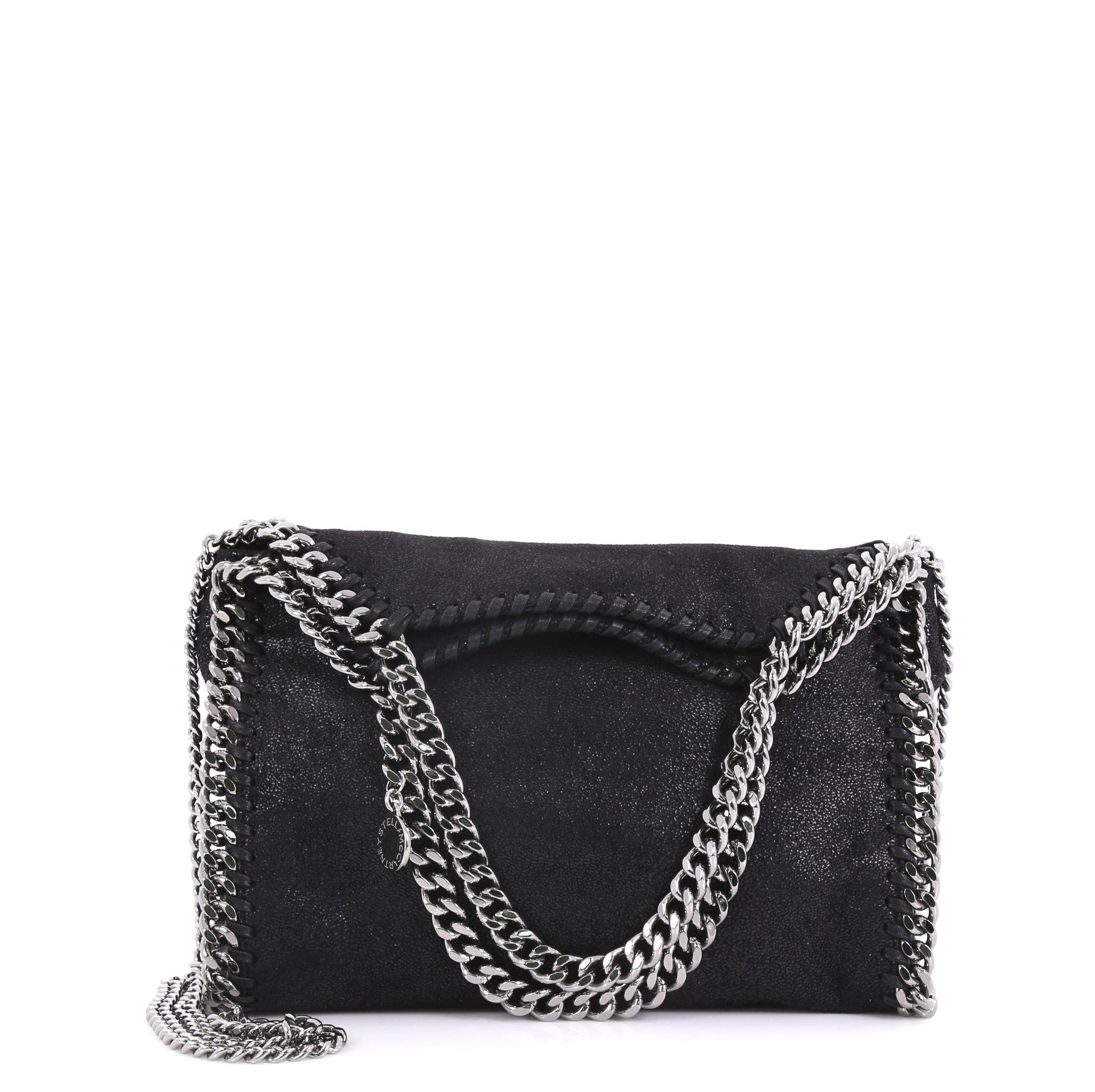 Falabella Fold Over Crossbody Bag Shaggy Deer Mini
