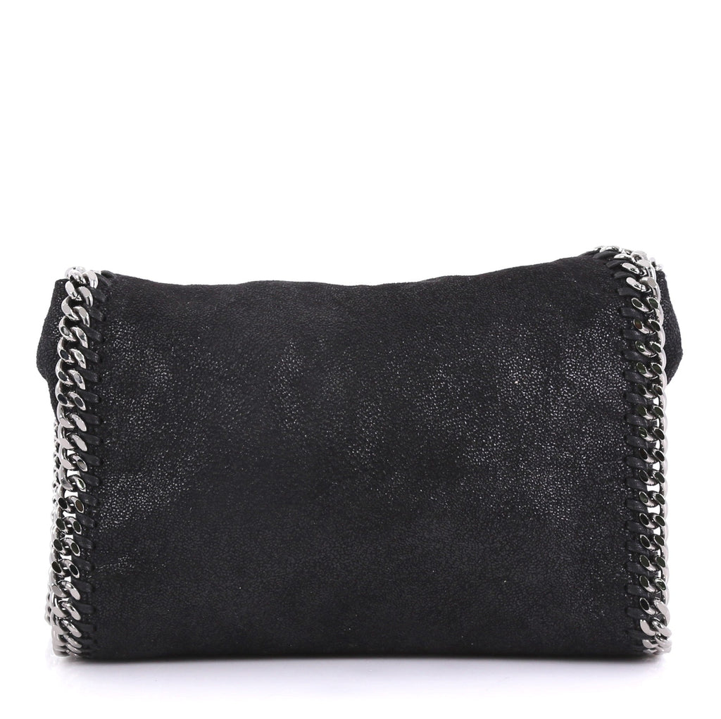 Falabella Fold Over Crossbody Bag Shaggy Deer Mini