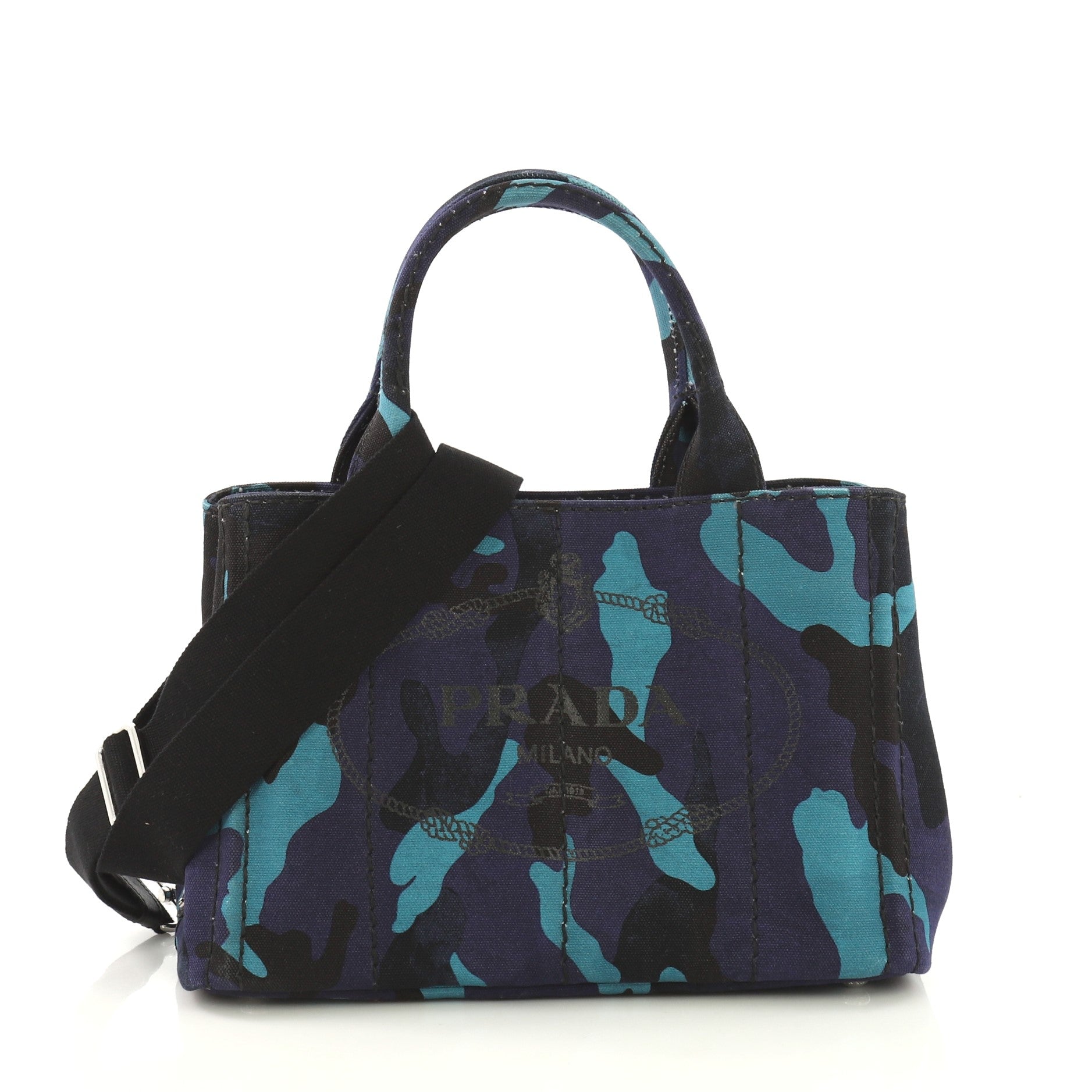 Canapa Convertible Tote Printed Canvas Mini