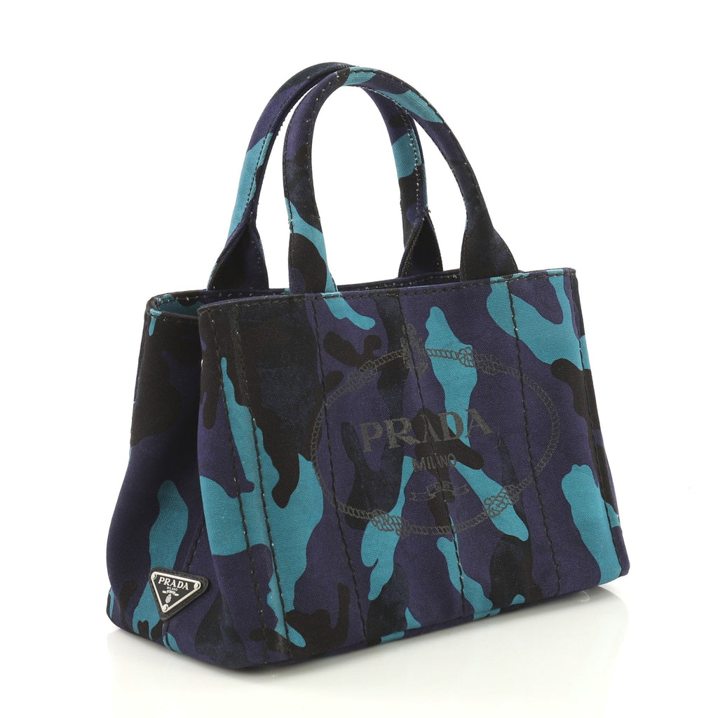 Canapa Convertible Tote Printed Canvas Mini