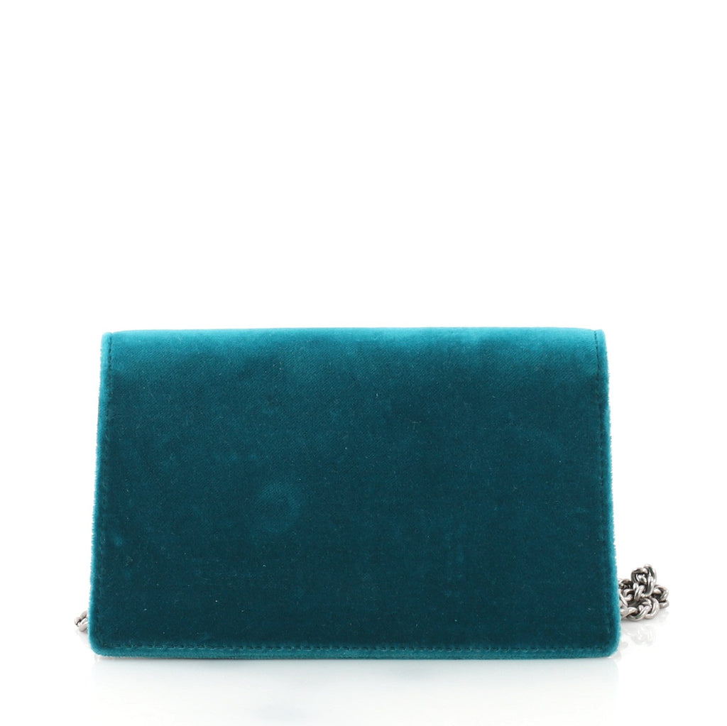 Dionysus Handbag Velvet Super Mini