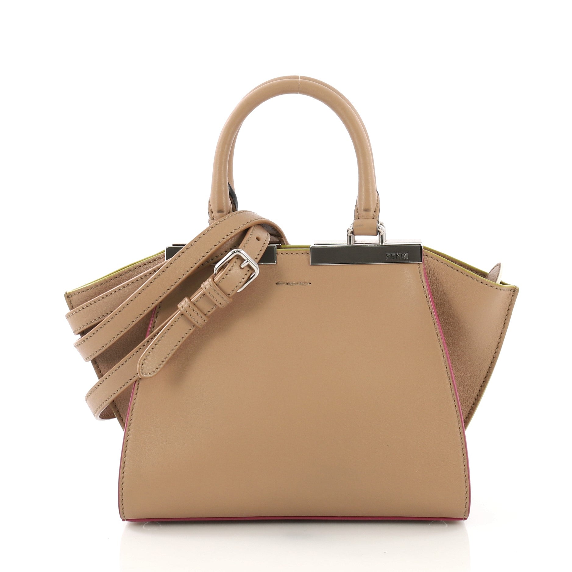 3Jours Handbag Leather Mini