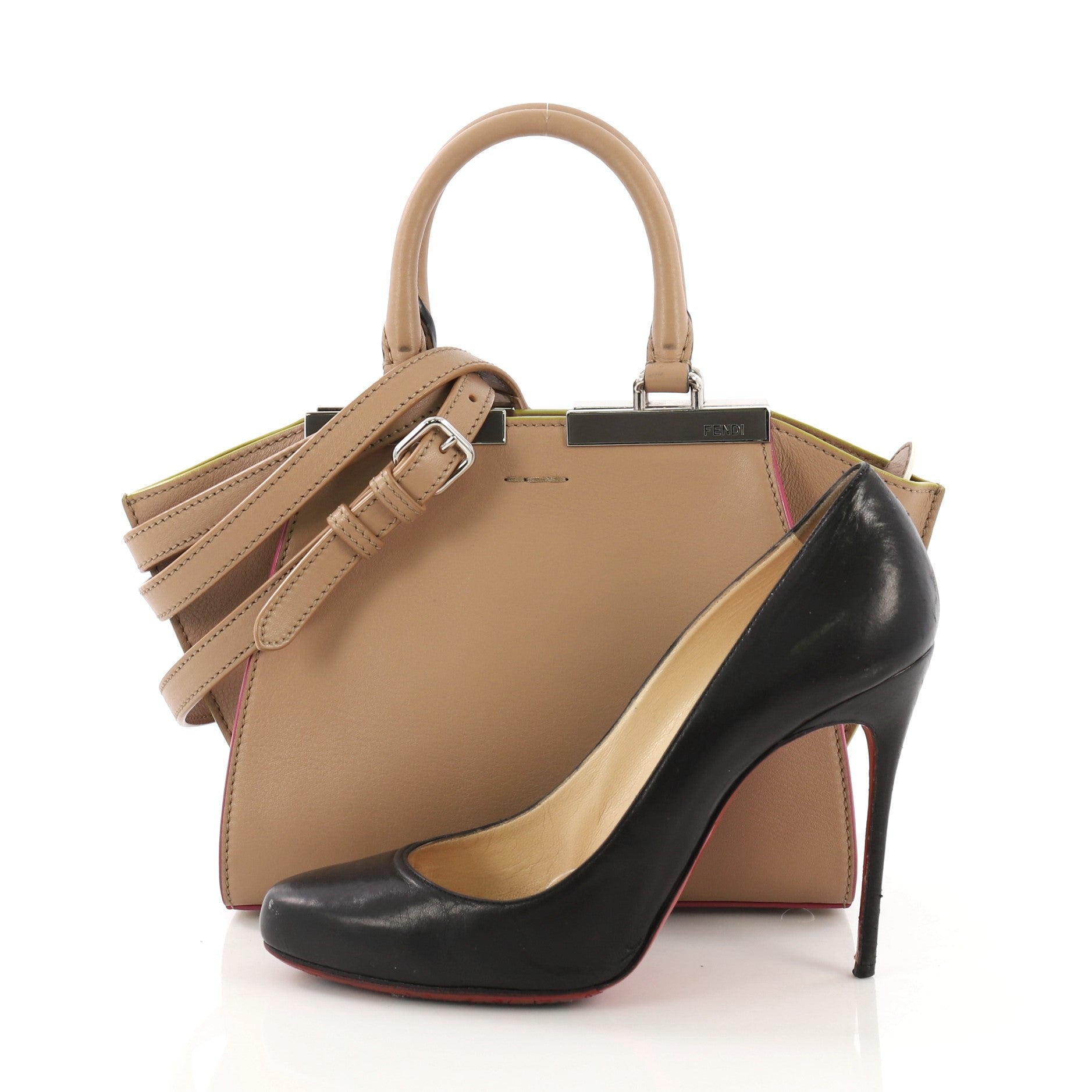 3Jours Handbag Leather Mini