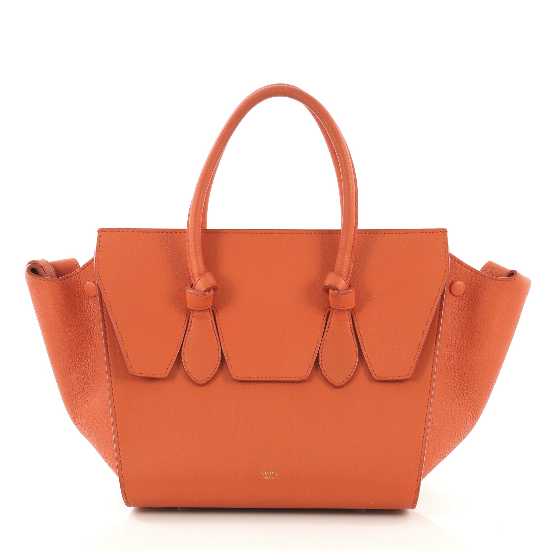 Tie Knot Tote Grainy Leather Mini